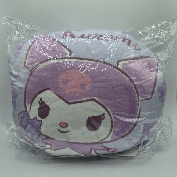 Sanrio Kuromi mochi round pillow cushion Purple - Picture 6 of 6